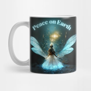 Christmas Peace - Holy Angel on Xmas Evening Mug